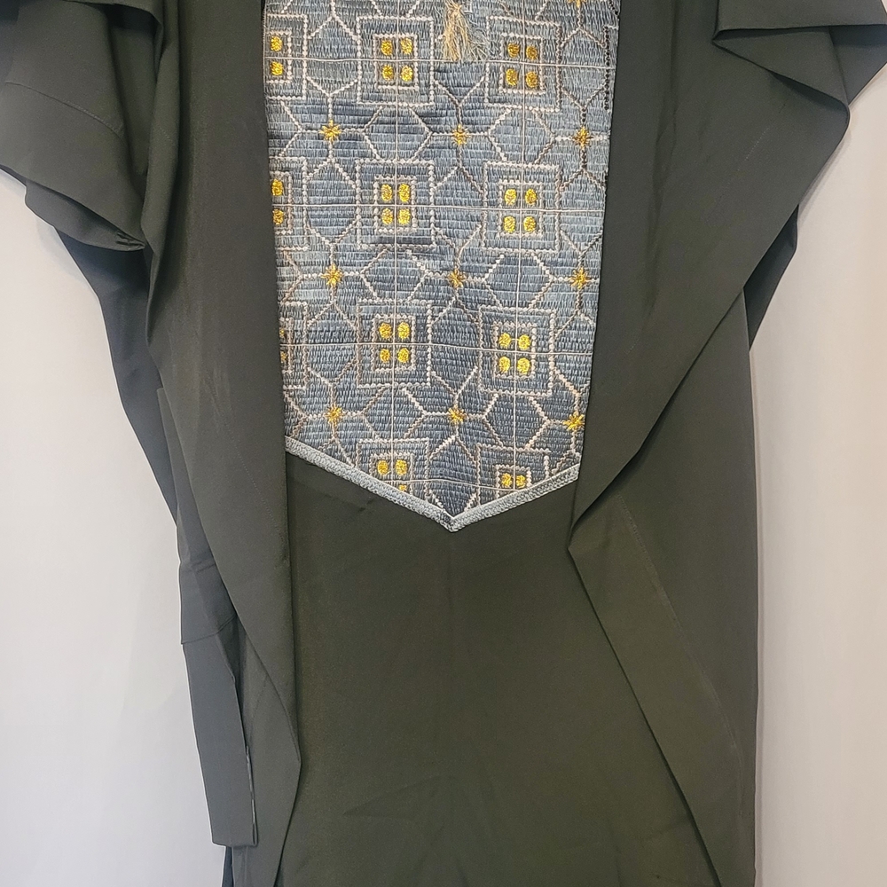 Elegant Dark Green Men's Trending Agbada